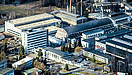 Produktionsgelände Bharat Forge Aluminiumtechnik Luftbild des Produktionsgeländes der Bharat Forge Aluminiumtechnik